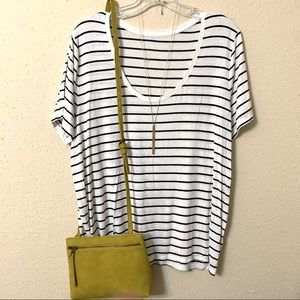 🛍 3 for $10 Sale A new day plus size striped t shirt